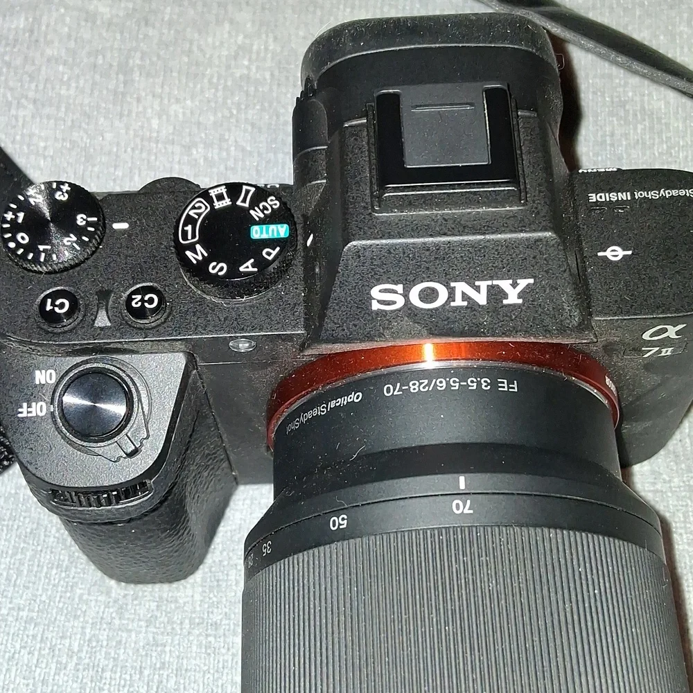 Sony Alpha a7 III Mirrorless Camera - Black with Red Ring